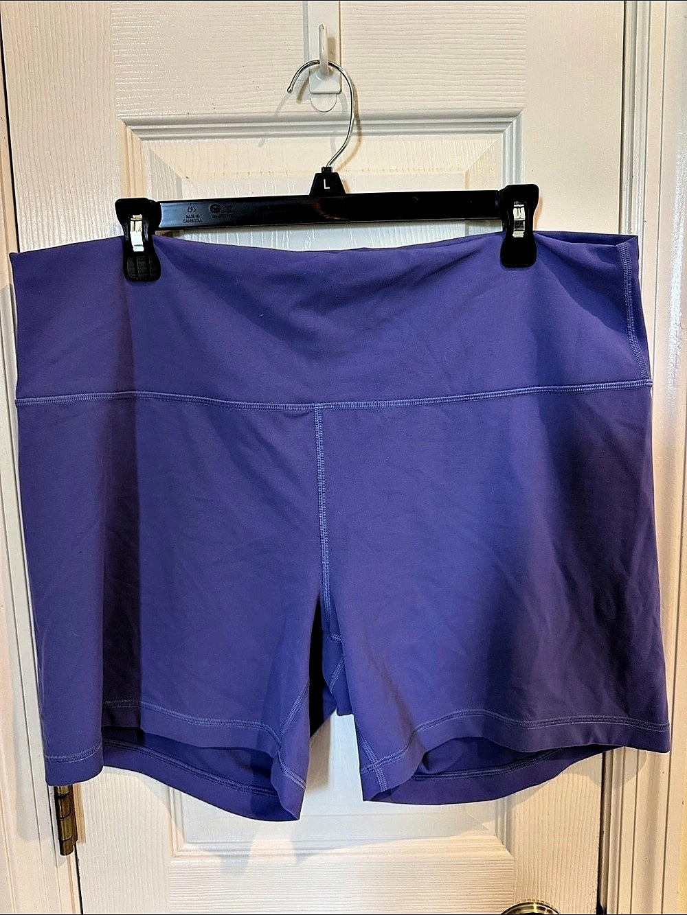 lululemon Wunder Train High-Rise Short 6" 6" Athletic Shorts Purple Size 20